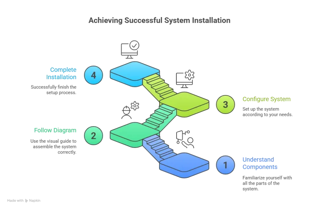 YouTube Premium MOD APK 8 Installation Diagram visual selection